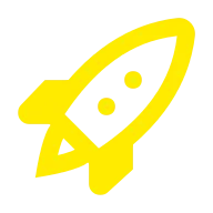 Rocket cursor icon
